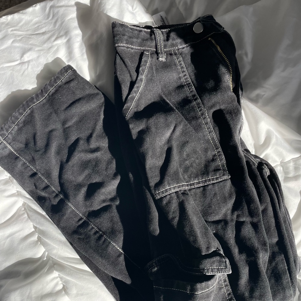 shein black cargo pants